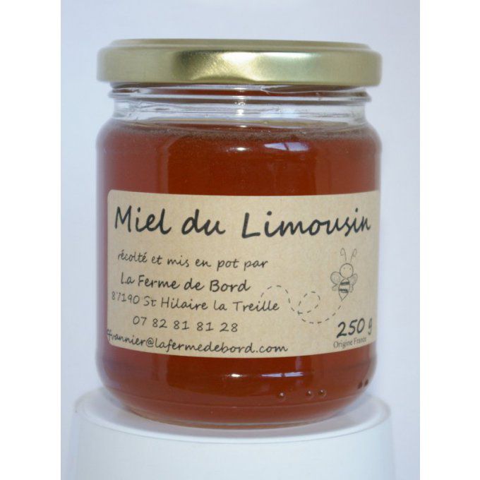 miel toutes fleurs du Limousin 250 g