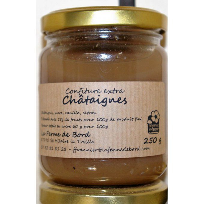 confiture de châtaignes