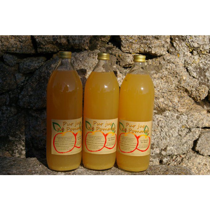 jus de pommes par 3 x 1 Litre