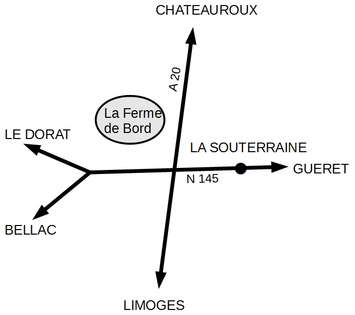 plan de situation gaec la ferme de bord